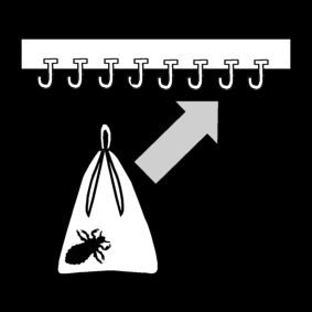pendre le sac de poux